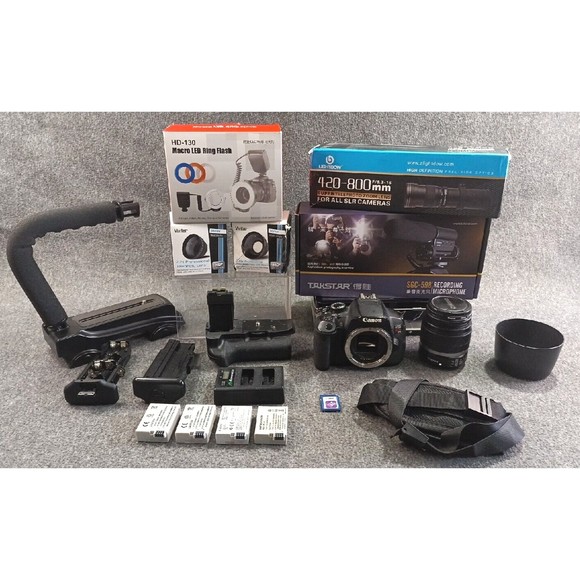 Canon EOS Rebel T4i EOS 650D Digital SLR Camera Extra